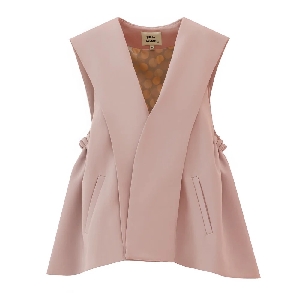 Julia Allert Pink Vest Medium